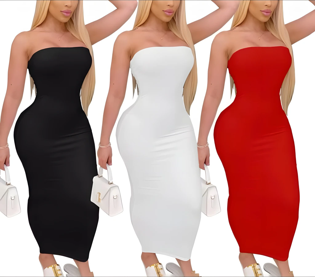 Everyday Strapless Midi